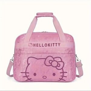 Pink Hello Kitty Travel Bag, Pink Hello Kitty Purse, Pink Hello Kitty Luggage